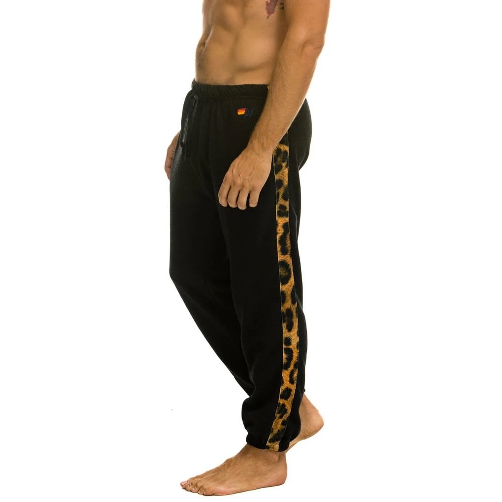 Aviator Nation Leopard Sweatpants